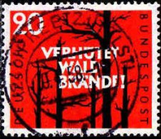 RFA Poste Obl Yv: 155 Mi:283 Verhütet Wald-brände (TB Cachet à Date) - Used Stamps