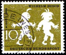 RFA Poste Obl Yv: 153 Mi:281 Wilhelm Busch Max & Moritz (TB Cachet Rond) - Gebraucht