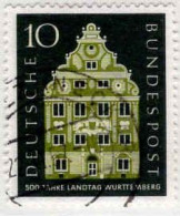 RFA Poste Obl Yv: 150 Mi:279 Landtag Württemberg (TB Cachet Rond) - Usati