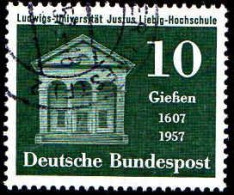 RFA Poste Obl Yv: 137 Mi:258 Giessen (TB Cachet Rond) - Used Stamps