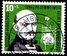 RFA Poste Obl Yv: 120 Mi:244 Ignaz Philipp Semmelweis Medecin (TB Cachet Rond) - Used Stamps