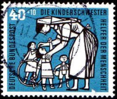 RFA Poste Obl Yv: 122 Mi:246 Die Kinderschwester (Beau Cachet Rond) - Usados