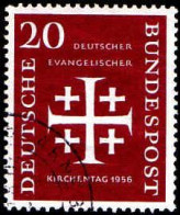 RFA Poste Obl Yv: 110 Mi:236 Deutscher Evangelischer Kirchentag (Beau Cachet Rond) - Gebruikt