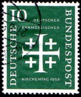 RFA Poste Obl Yv: 109 Mi:235 Deutscher Evangelischer Kirchentag (Beau Cachet Rond) - Oblitérés