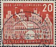 RFA Poste Obl Yv: 106 Mi:230 1000 Jahre Lüneburg (TB Cachet Rond) - Usados