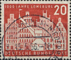 RFA Poste Obl Yv: 106 Mi:230 1000 Jahre Lüneburg (TB Cachet Rond) - Usati