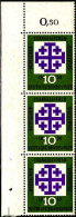 RFA Poste N** Yv: 187 Mi:314 Deutscher Evangelischer Kirchentag 3 Se Tenant - Unused Stamps