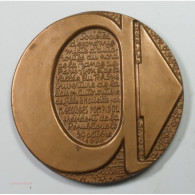 Médaille Sté écon. Mixte Des Autoroutes Du Nord 1970 M. CALKA - Monarquía / Nobleza