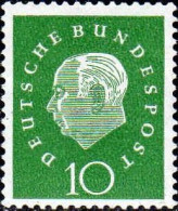 RFA Poste N** Yv: 174 Mi:303 Bundespräsident Theodor Heuss - Unused Stamps