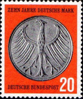 RFA Poste N** Yv: 162 Mi:291 Deutsche Mark - Unused Stamps