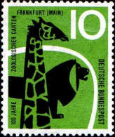 RFA Poste N** Yv: 159 Mi:288 Zoologischer Garten Frankfurt Girafe - Unused Stamps