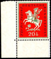 RFA Poste N** Yv: 158 Mi:287 Un Chasseur Du Palatinat Coin D.feuille - Unused Stamps