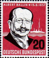 RFA Poste N** Yv: 138 Mi:266 Albert Ballin Armateur Allemand - Unused Stamps