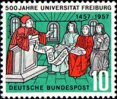 RFA Poste N** Yv: 135 Mi:256 Universität Freiburg - Unused Stamps