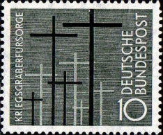 RFA Poste N** Yv: 124 Mi:248 Kriegsgräberfürsorge - Unused Stamps