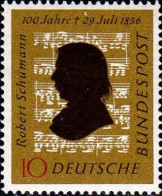 RFA Poste N** Yv: 108 Mi:234 Robert Schumann Compositeur - Unused Stamps