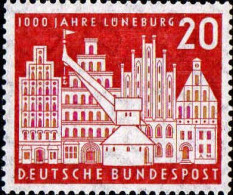 RFA Poste N* Yv: 106 Mi:230 Millénaire De Lüneburg (défaut Gomme) - Unused Stamps