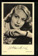 AK Schauspielerin Lotte Koch Mit Armbanduhr, Mit Original Autograph  - Schauspieler