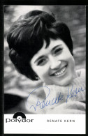 AK Musikerin Renate Kern Mit Autograph  - Musique Et Musiciens