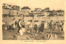 76 CRIEL PLAGE. Jeux Sur Le Sable - Criel Sur Mer