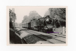 Photo Locomotive SNCF 231 H 730 Train Région Clermont Ferrand Massif Central France Motrice Vapeur Chapelon 231H 231E PO - Eisenbahnen