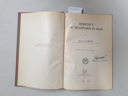 Heredity Of Headform In Man : With 16 Tables And 9 Diagrams: - Autres & Non Classés