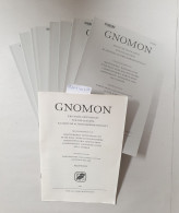 Gnomon : Band 90 / 2018 (Heft 1-8 Komplett + Beiheft): Kritische Zeitschrift Für Die Gesamte Altertumswissens - Andere & Zonder Classificatie