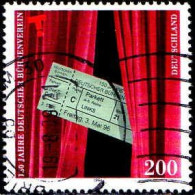 RFA Poste Obl Yv:1689 Mi:1857 150.Jahre Deutscher Bühnenverein (cachet Rond) - Used Stamps