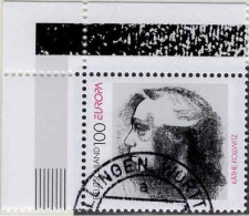 RFA Poste Obl Yv:1687 Mi:1855 Europa Käthe Kollwitz Sculpteur Coin De Feuille (TB Cachet Rond) - Used Stamps