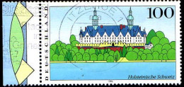 RFA Poste Obl Yv:1682 Mi:1849 Holsteinische Schweiz Bord De Feuille (TB Cachet Rond) - Used Stamps