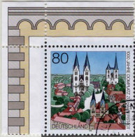 RFA Poste Obl Yv:1678 Mi:1846 Domplatz Zu Halberstadt Coin D.feuille (Beau Cachet Rond) - Used Stamps