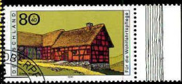 RFA Poste Obl Yv:1651 Mi:1819 Eifeler Bauernhaus Bord De Feuille (Beau Cachet Rond) - Gebraucht