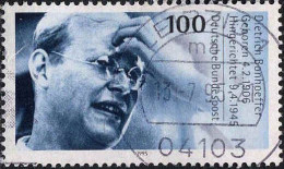 RFA Poste Obl Yv:1620 Mi:1788 Dietrich Bonhoeffer Geboren 4.2.1906 Hingerichtet 9.4.1945 (TB Cachet Rond) - Used Stamps