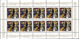 RFA Poste N** Yv:1663 Mi:1831 Weihnachten Maria Verkündigung Hoher Dom Augsburg Feuillet De 10 - Ungebraucht