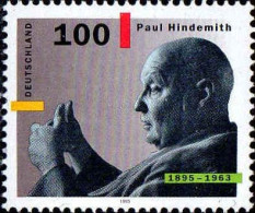 RFA Poste N** Yv:1659 Mi:1827 Paul Hindemith Compositeur - Unused Stamps