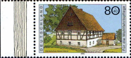 RFA Poste N** Yv:1652 Mi:1820 Sächsisches Bauerhaus Bord De Feuille - Ungebraucht