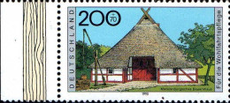 RFA Poste N** Yv:1655 Mi:1823 Mecklenburgiches Bauernhaus Bord De Feuille - Unused Stamps