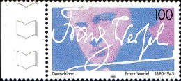 RFA Poste N** Yv:1645 Mi:1813 Franz Werfel Ecrivain Bord De Feuille - Unused Stamps