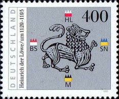 RFA Poste N** Yv:1637 Mi:1805 Heinrich Der Löwe - Unused Stamps