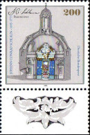 RFA Poste N** Yv:1619 Mi:1787 Johan Conrad Schlauen Architecte Bord De Feuille - Unused Stamps