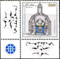 RFA Poste N** Yv:1619 Mi:1787 Johan Conrad Schlauen Architecte (Coin De Feuille) - Unused Stamps