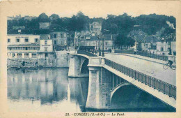91 - Corbeil Essonnes - Le Pont - Animée - CPA - Voir Scans Recto-Verso - Corbeil Essonnes