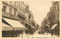 03 - Vichy - Rue Georges Clémenceau Et Music Hall - Animée - CPA - Voir Scans Recto-Verso - Vichy