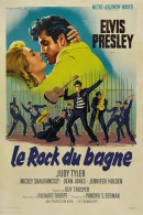 Cinema - Le Rock Du Bagne - Elvis Presley - Illustration Vintage - Affiche De Film - CPM - Carte Neuve - Voir Scans Rect - Posters On Cards