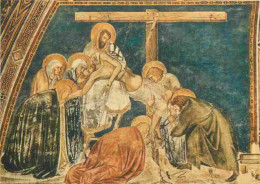 Art - Peinture Religieuse - Assisi - Basilica Di S. Francesco - La Deposizionee - CPM - Voir Scans Recto-Verso - Paintings, Stained Glasses & Statues