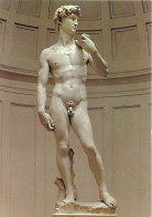 Art - Sculpture Nu - Firenze - Galleria Dell'Accademia - Michelangelo - Le David De Michel-Ange - CPM - Carte Neuve - Vo - Esculturas