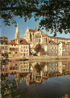 89 - Auxerre - L'Abbaye St Germain Et Les Bords De L'Yonne - Flamme Postale De Auxerre - CPM - Voir Scans Recto-Verso - Auxerre