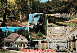 88 - Bains Les Bains - Multivues - Flamme Postale De Bains Les Bains - CPM - Voir Scans Recto-Verso - Bains Les Bains