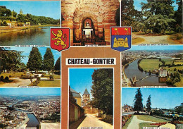 53 - Château-Gontier - Multivues - Blasons - Carte Neuve - CPM - Voir Scans Recto-Verso - Chateau Gontier