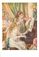 Art - Peinture - Pierre Auguste Renoir - Jeunes Filles Au Piano - Musée Du Louvre - CPM - Voir Scans Recto-Verso - Paintings